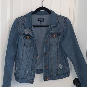 Ripped Denim Jacket